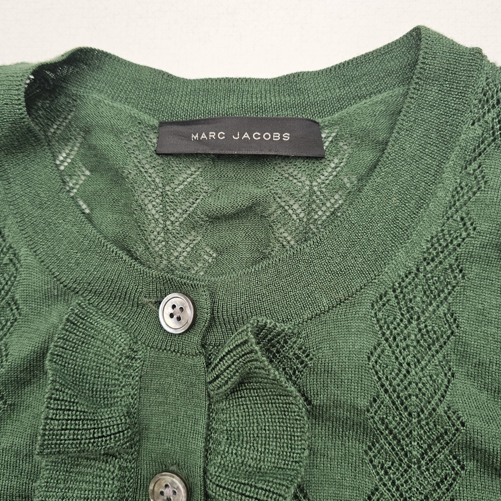 Marc Jacobs Ruffle Button-Up Cardigan - Picture 5 of 10